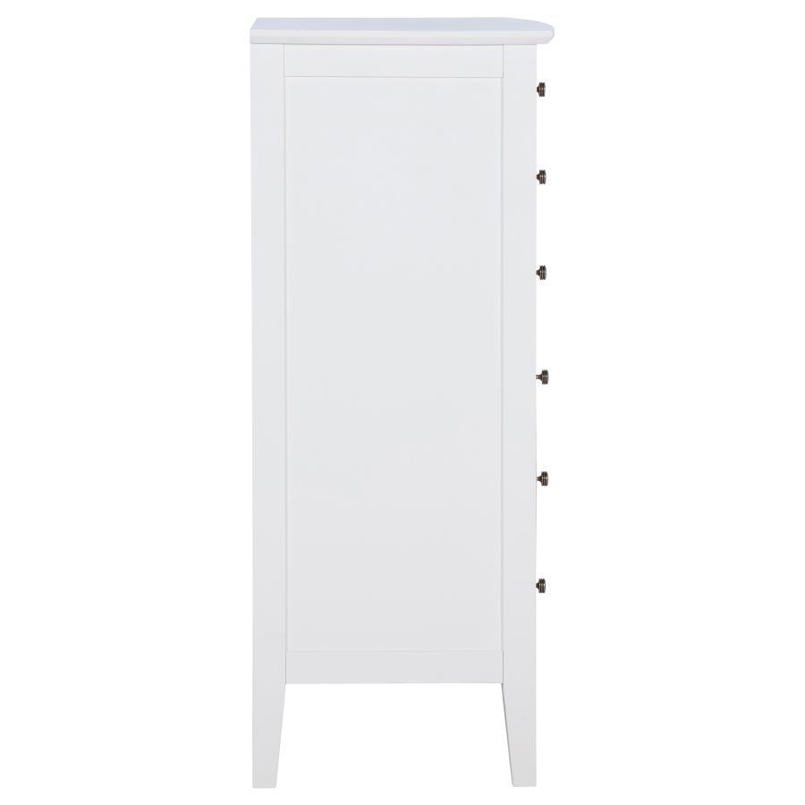 Bexhill - 8-Drawer Chest Of Drawers - White by Coaster Fine Furniture | Bel Furniture
