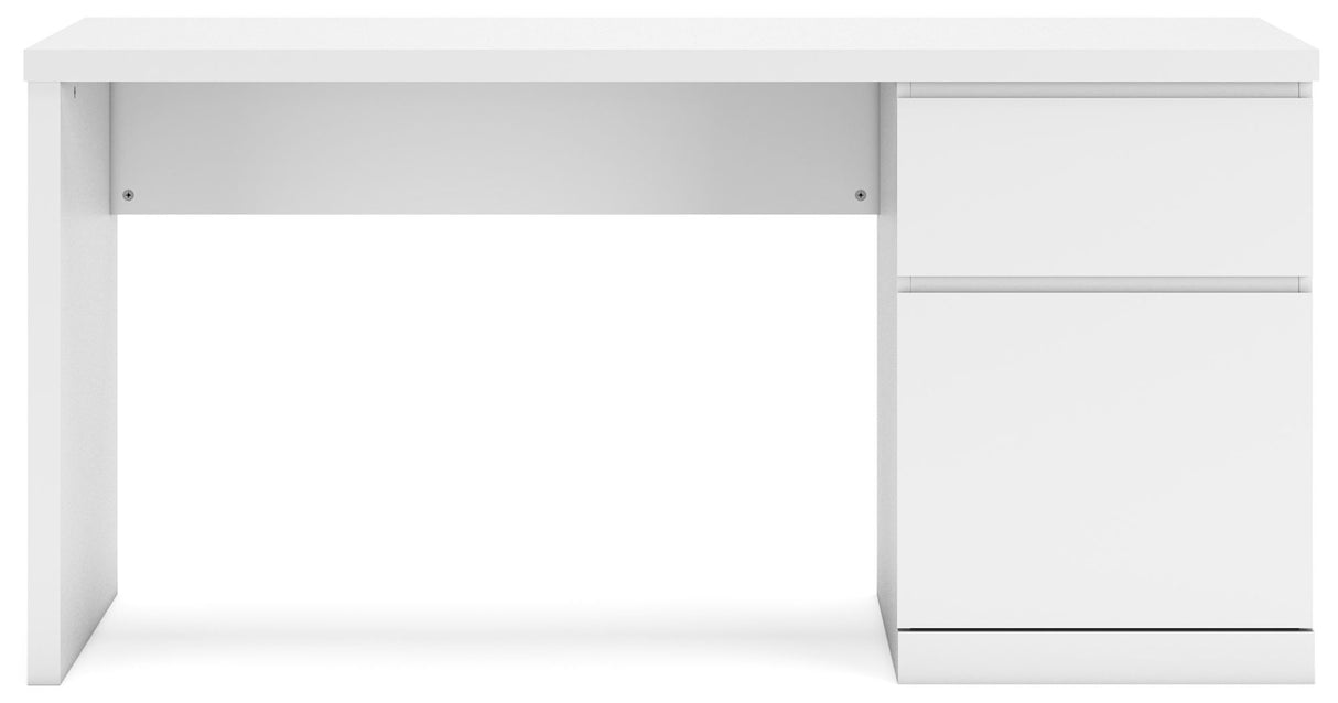 Onita - White - Home Office Desk by Signature Design by Ashley® | Bel Furniture
