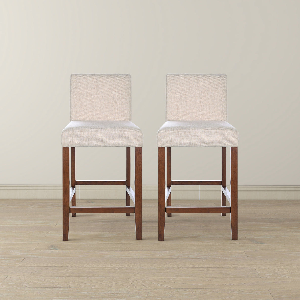 Dorian - Counter Chair (Set of 2) - Beige by Ashcroft Furniture | Bel Furniture