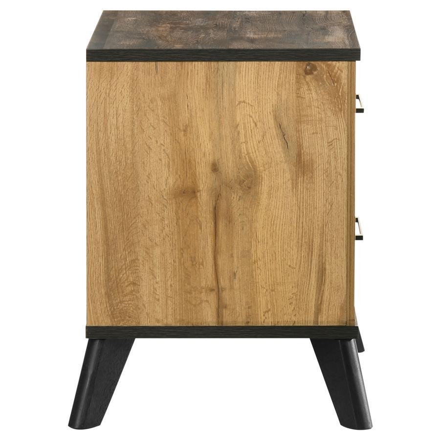 Kaywood - 2-Drawer Nightstand Bedside Table - Natural Pine by Coaster Fine Furniture | Bel Furniture