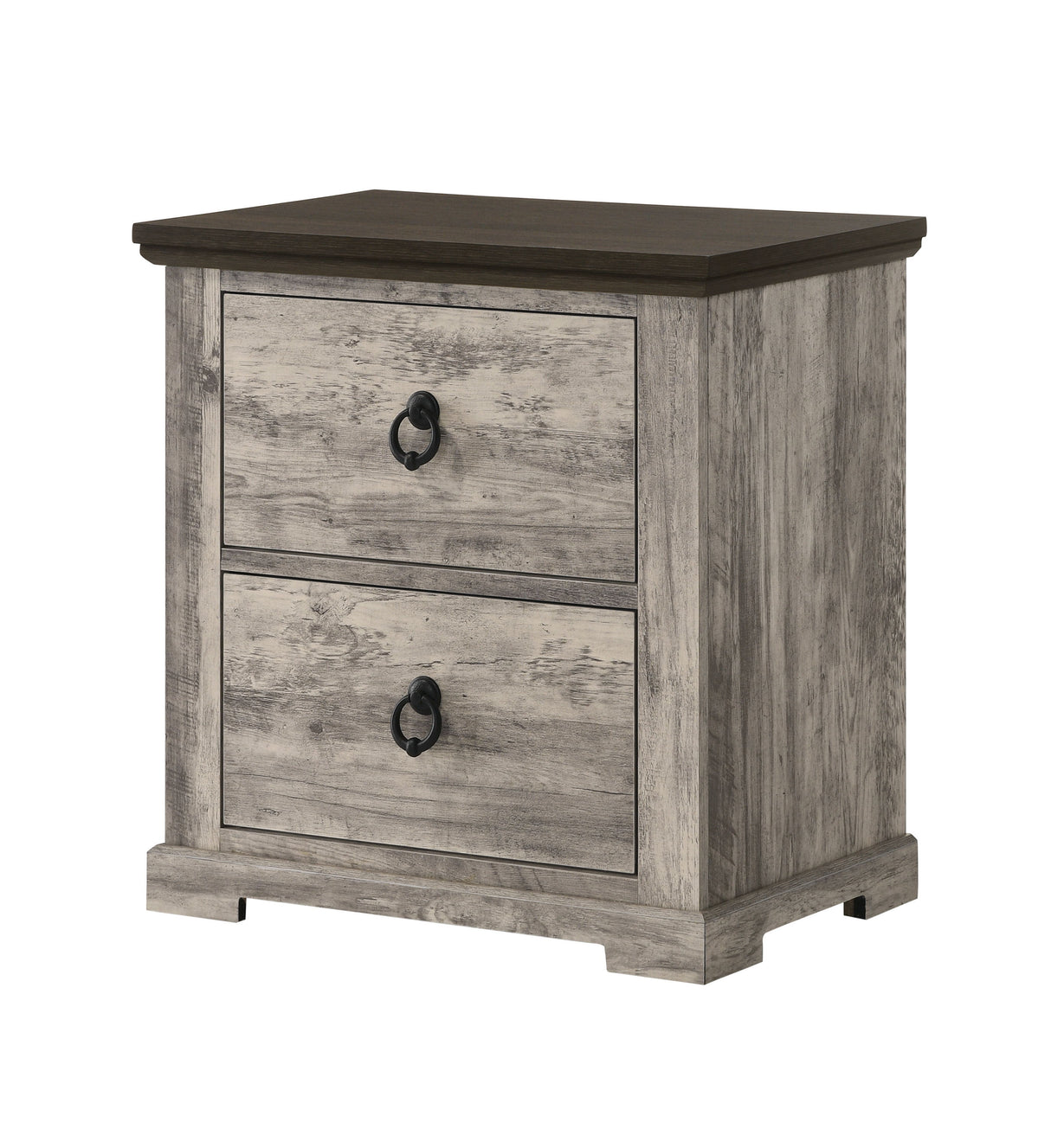 Ella-Mae - Nightstand - Gray by Crown Mark | Bel Furniture