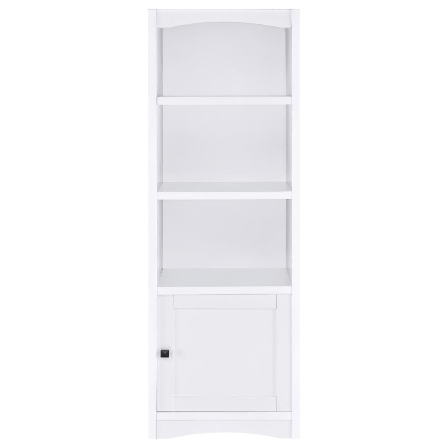 Laughlin - 3-piece Entertainment Center TV Stand - White by Coaster Fine Furniture | Bel Furniture