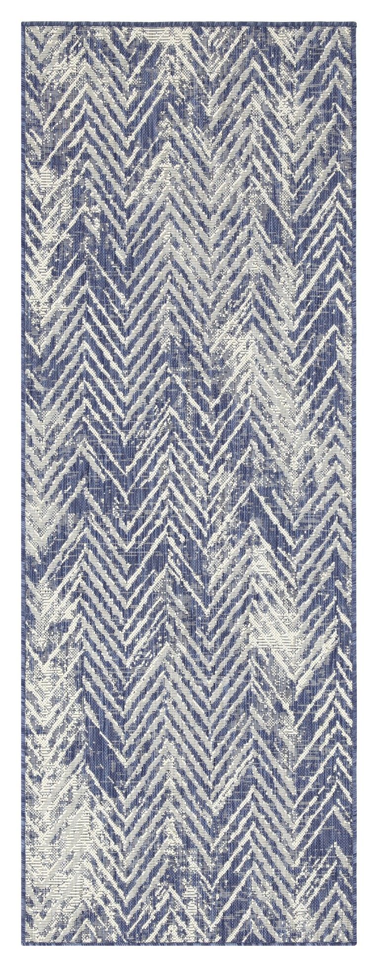 Sunshine - Polyester Indoor / Outdoor Area Rug Blue 8' x 10' by Icona Home Decor | Bel Furniture
