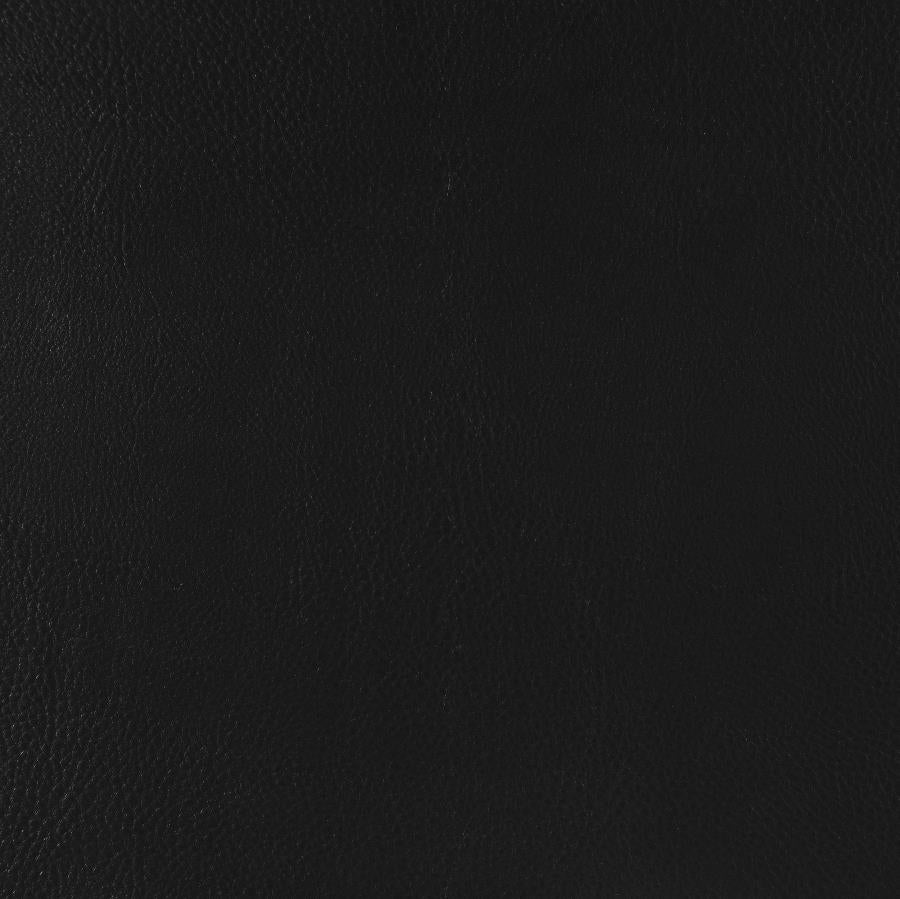 Scotland - Faux Leather Upholstered Track Arm Loveseat