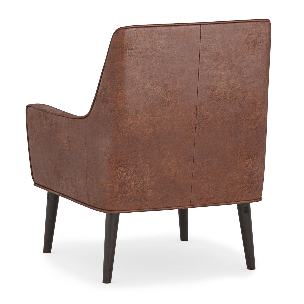 Robson - Accent Chair - Distressed Saddle Brown by Simpli-Home | Bel Furniture