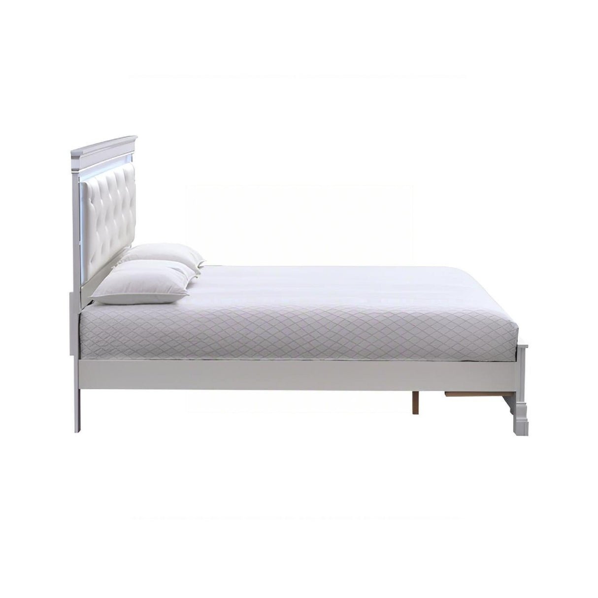 Verona - Bed With LED Accent Lighting, 2 Drawers