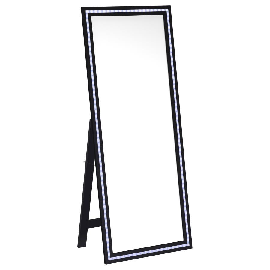 Windrose - Tempered LED Standing Mirror by Coaster Fine Furniture | Bel Furniture