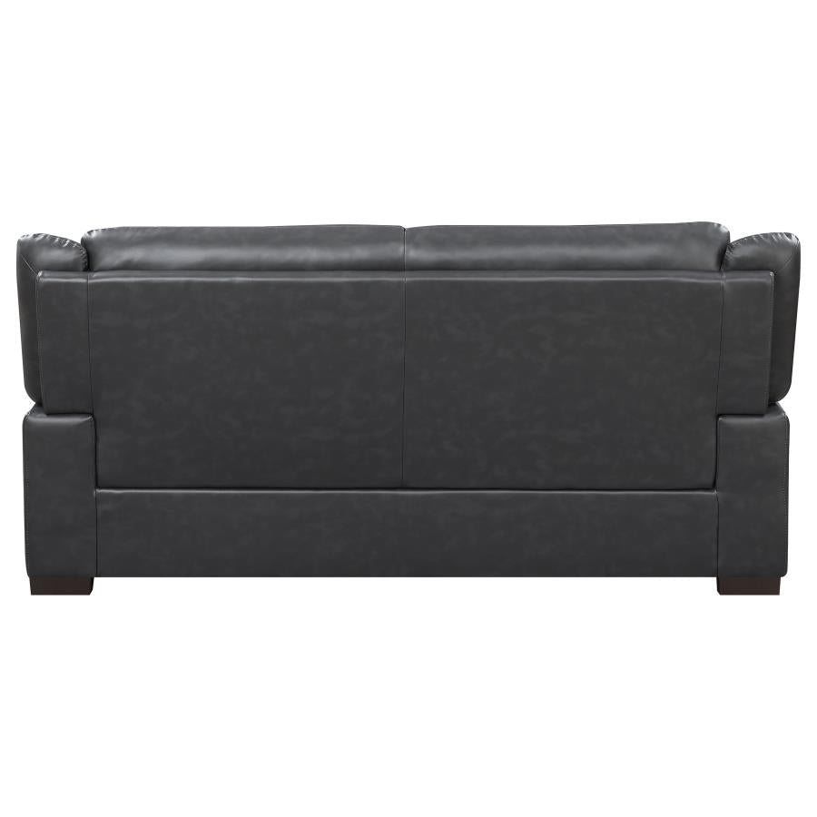 Arabella - Upholstered Padded Arm Sofa - Gray