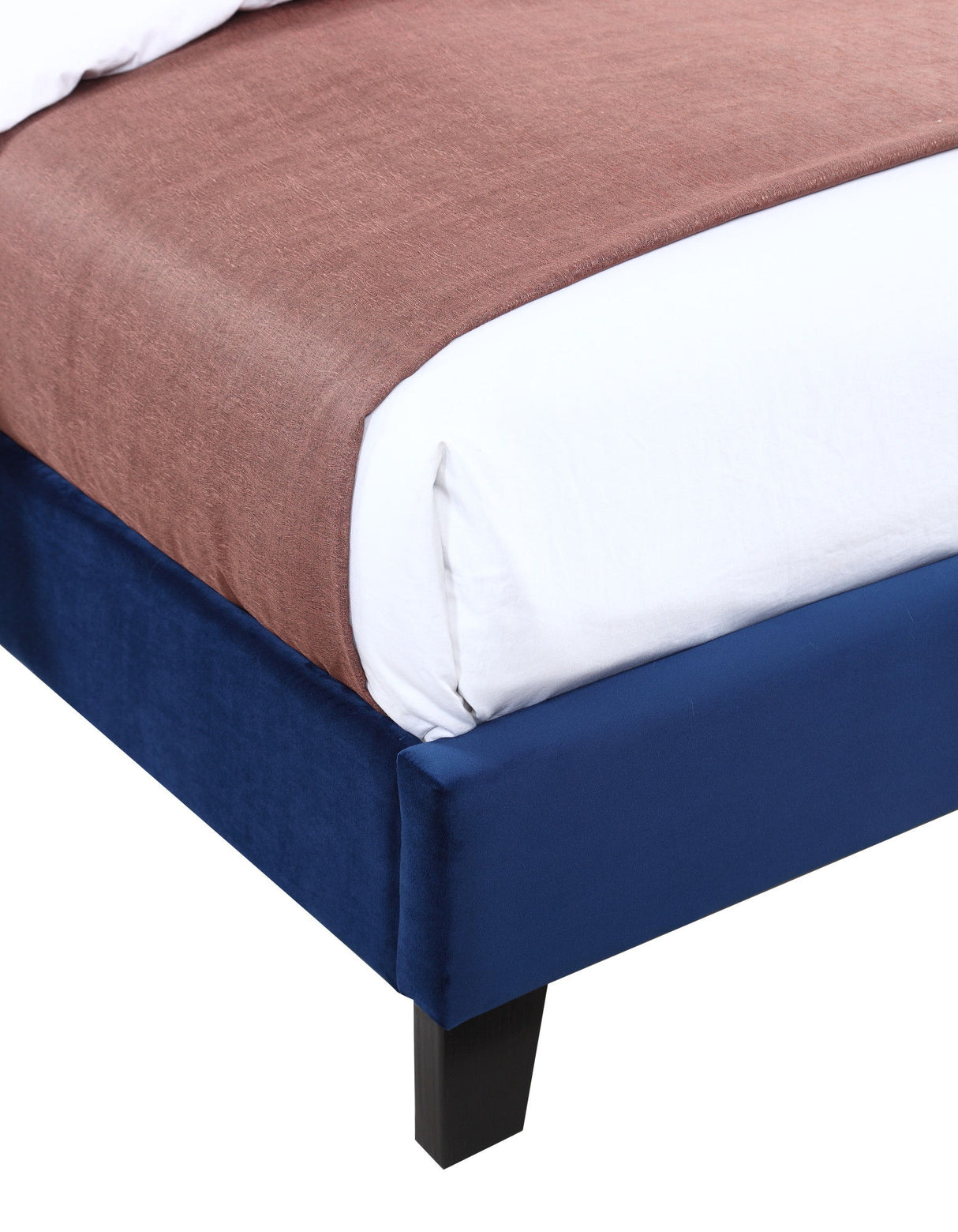 Luma - Queen Upholstered Bed - Blue by Wallace & Bay | Bel Furniture