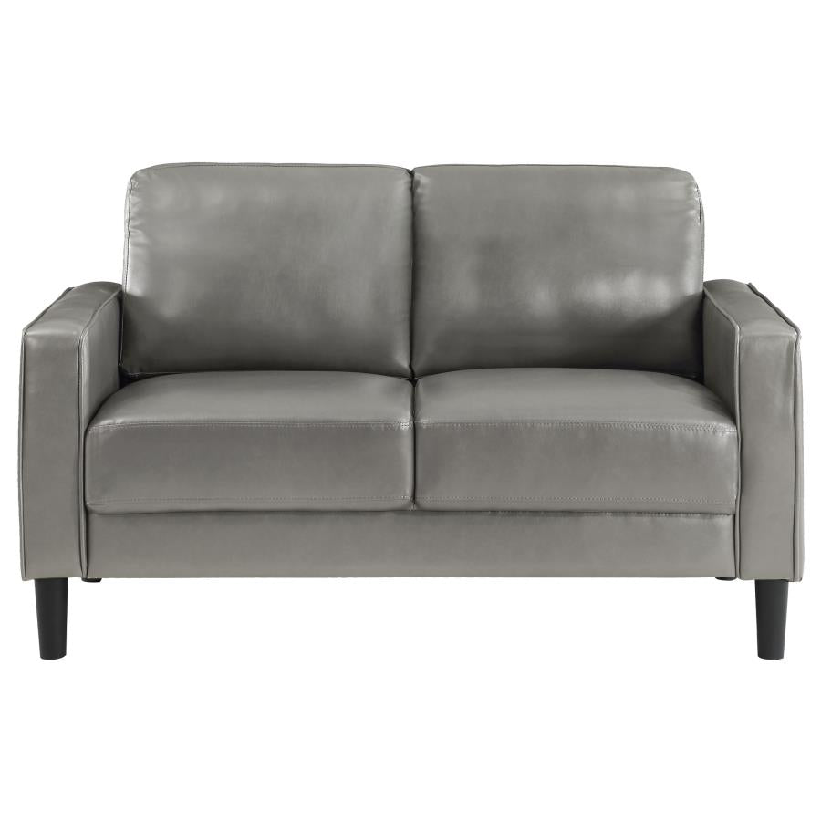 Ruth - Upholstered Track Arm Sofa Set