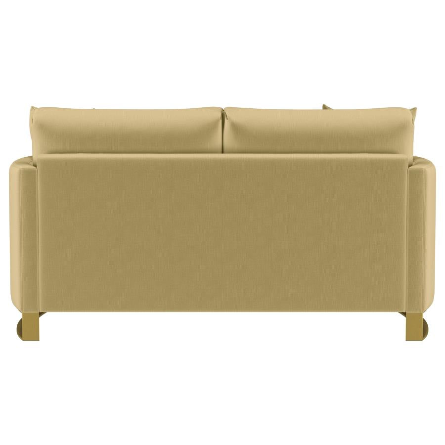 Corliss - Upholstered Arched Arm Loveseat