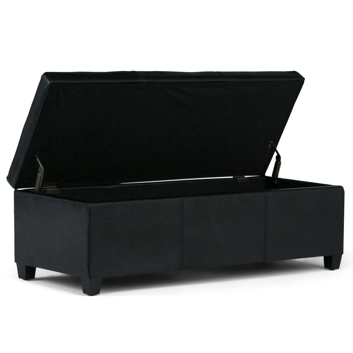 Avalon - Multifunctional Storage Ottoman Bench by Simpli-Home | Bel Furniture