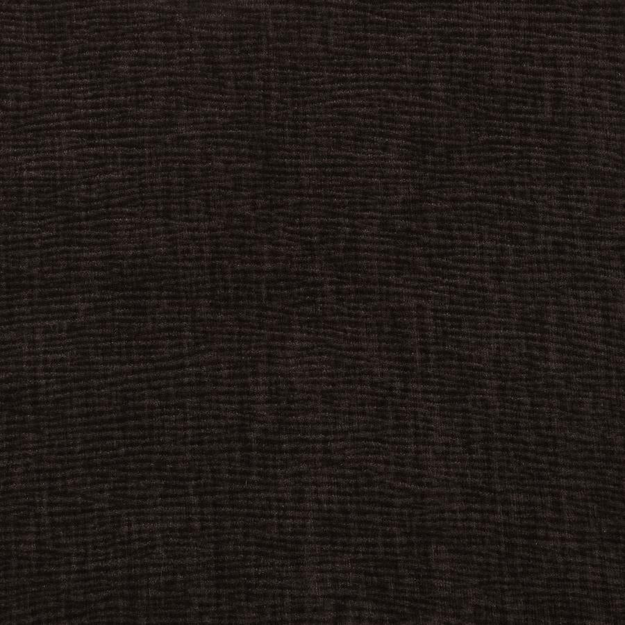 Jade - Chenille Upholstered Modern Track Arm Loveseat