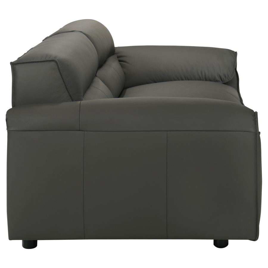 Buxton - Leather Upholstered Sofa Set