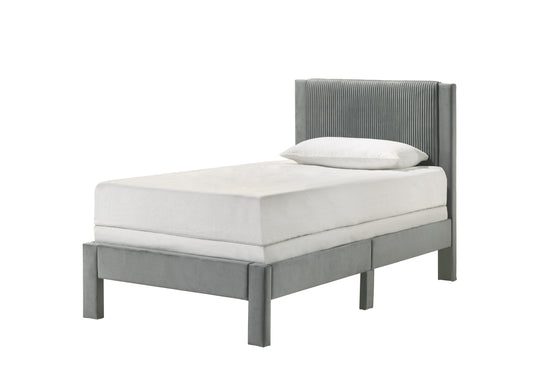 Lucia Bed Light Grey