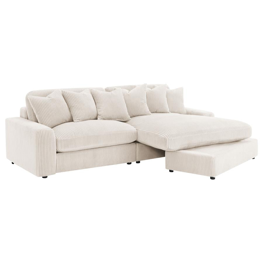 Blaine - Upholstered Reversible Chaise Sectional Sofa
