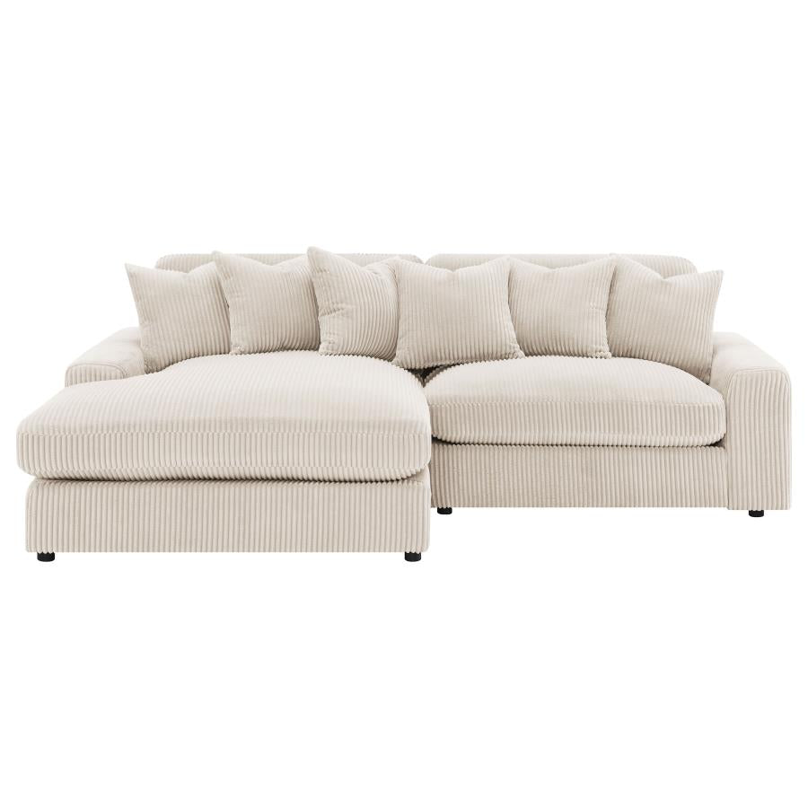 Blaine - Upholstered Reversible Chaise Sectional Sofa