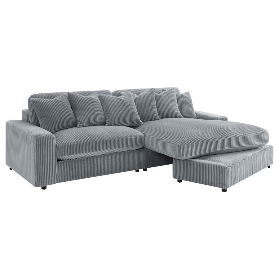 Blaine - Upholstered Reversible Chaise Sectional Sofa