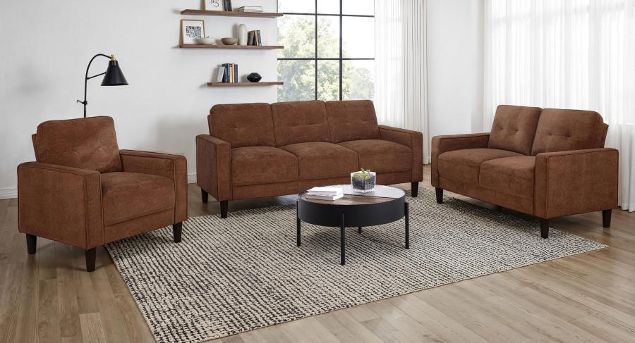 Bowen II - Upholstered Track Arm Sofa Set