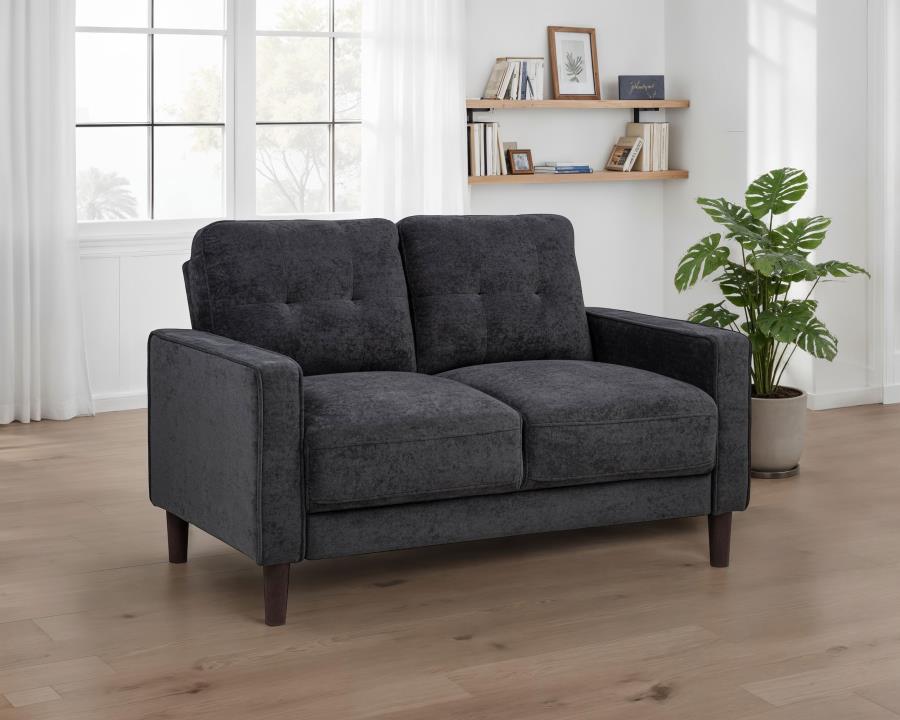 Bowen II - Upholstered Track Arm Loveseat