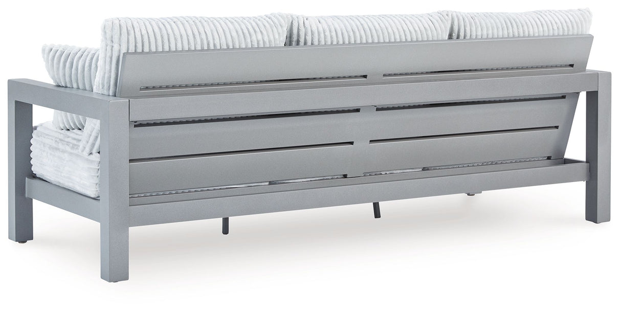 Hurley Park - Gray - Sofa With Cushion by Signature Design by Ashley® | Bel Furniture