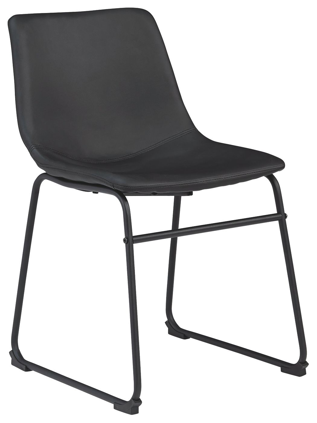 Centiar - Upholstered Side Chair Black 2 Pieces by Signature Design by Ashley® | Bel Furniture