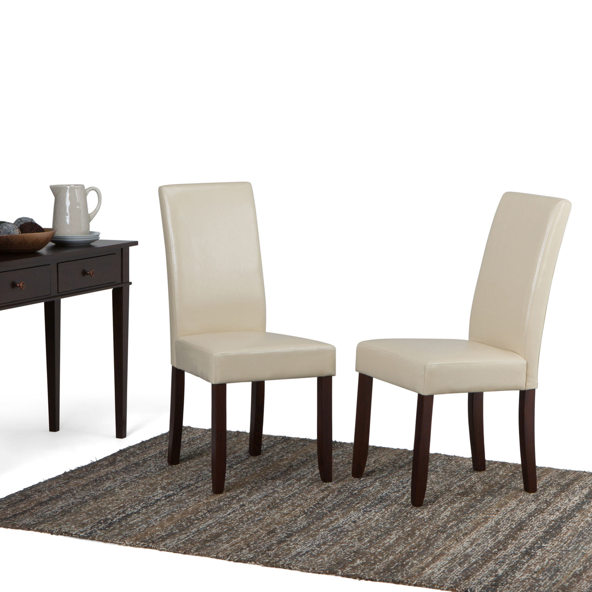 Acadian - Upholstered Parson Dining Chair (Set of 2) by Simpli-Home | Bel Furniture