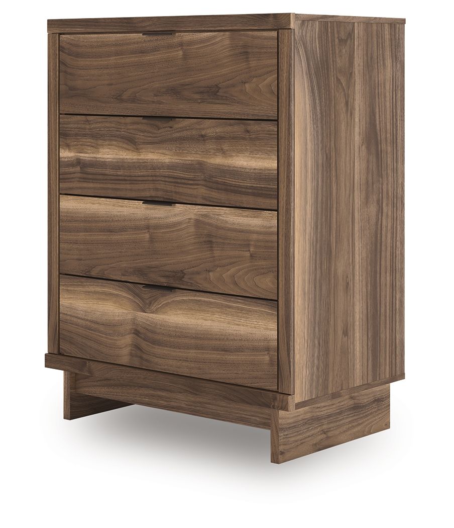 Chirason - Brown - Four Drawer Chest by Signature Design by Ashley® | Bel Furniture