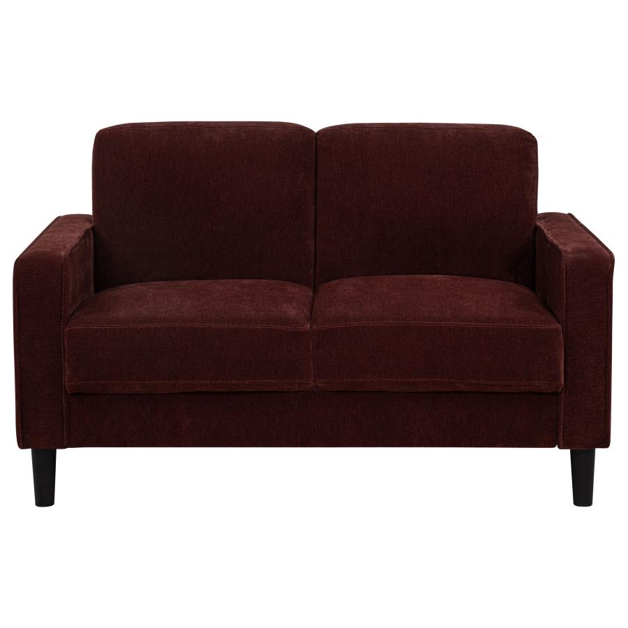 Ruth - Upholstered Track Arm Sofa Set