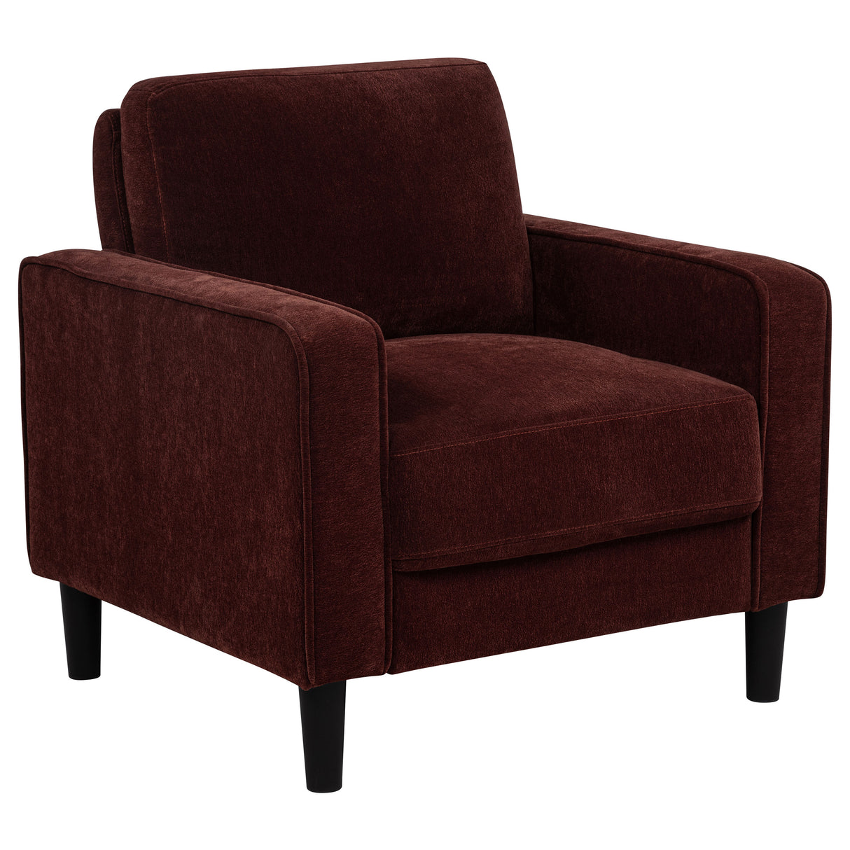 Ruth - Upholstered Track Arm Accent Chair
