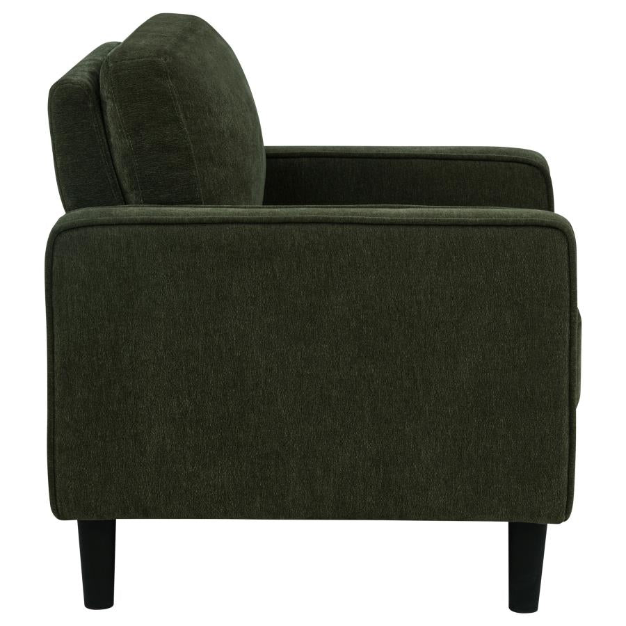 Ruth - Upholstered Track Arm Accent Chair