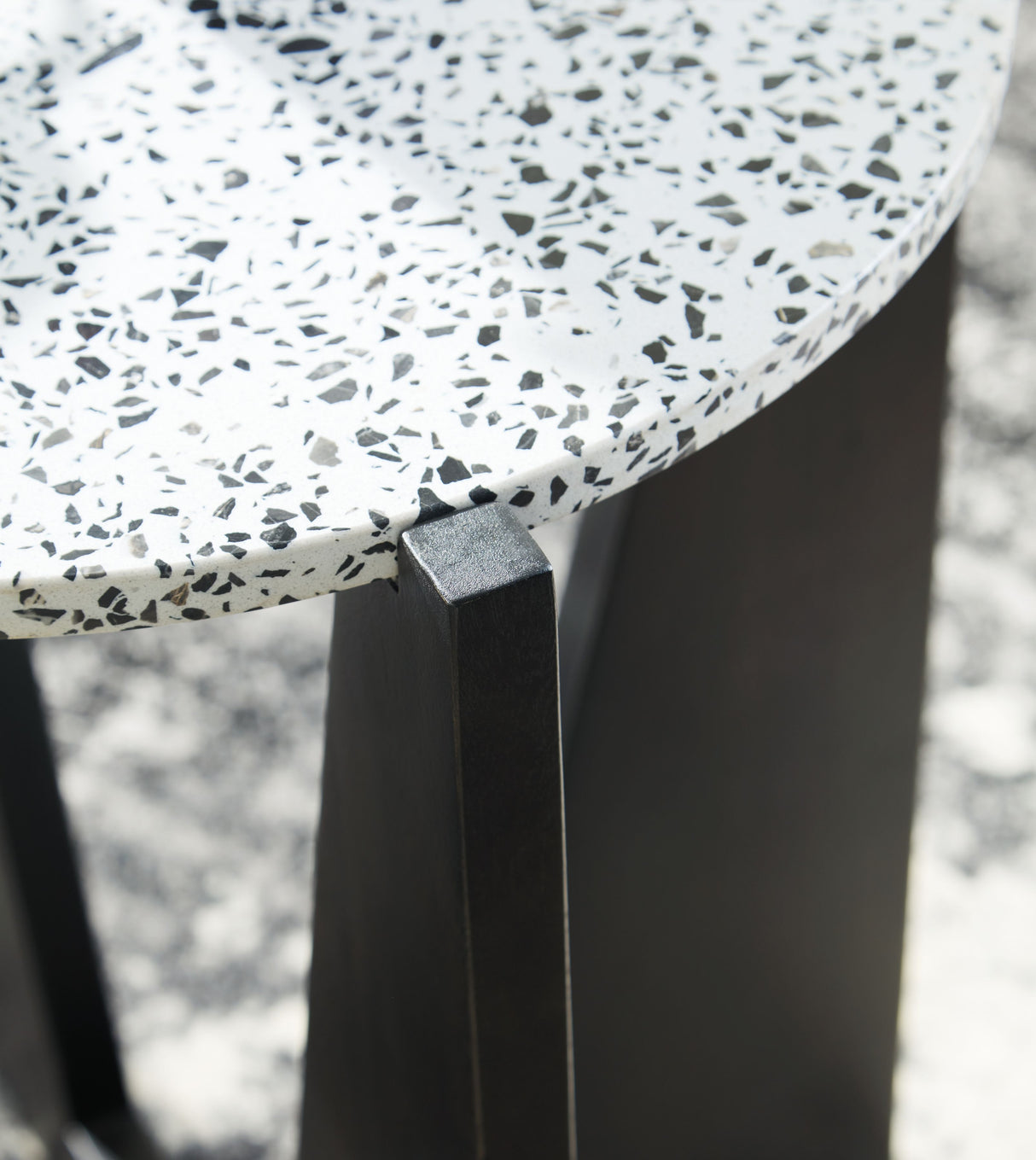 Tellrich - Black / White - Accent Table by Signature Design by Ashley® | Bel Furniture