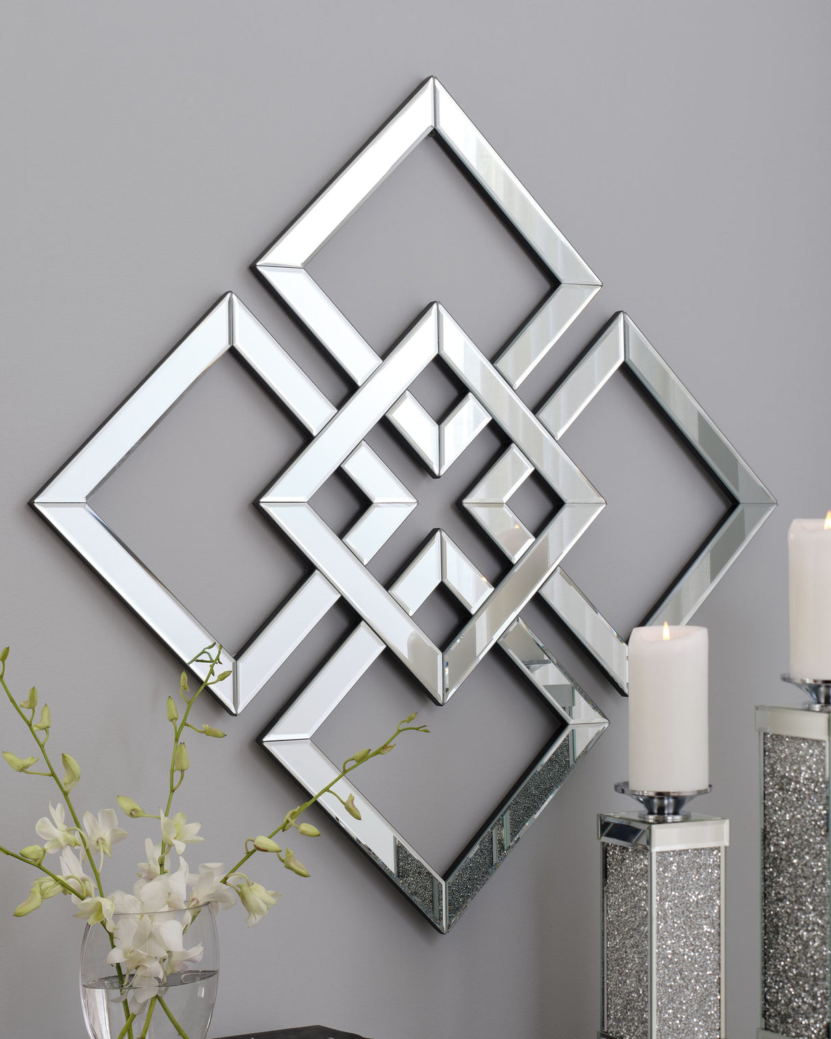 Quinnley - Metallic - Accent Mirror by Signature Design by Ashley® | Bel Furniture