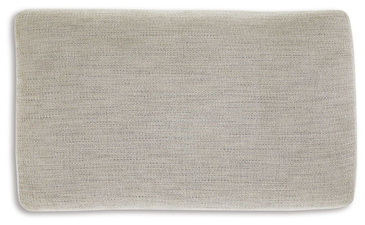 Vayda - Pebble - Ottoman by Signature Design by Ashley® | Bel Furniture