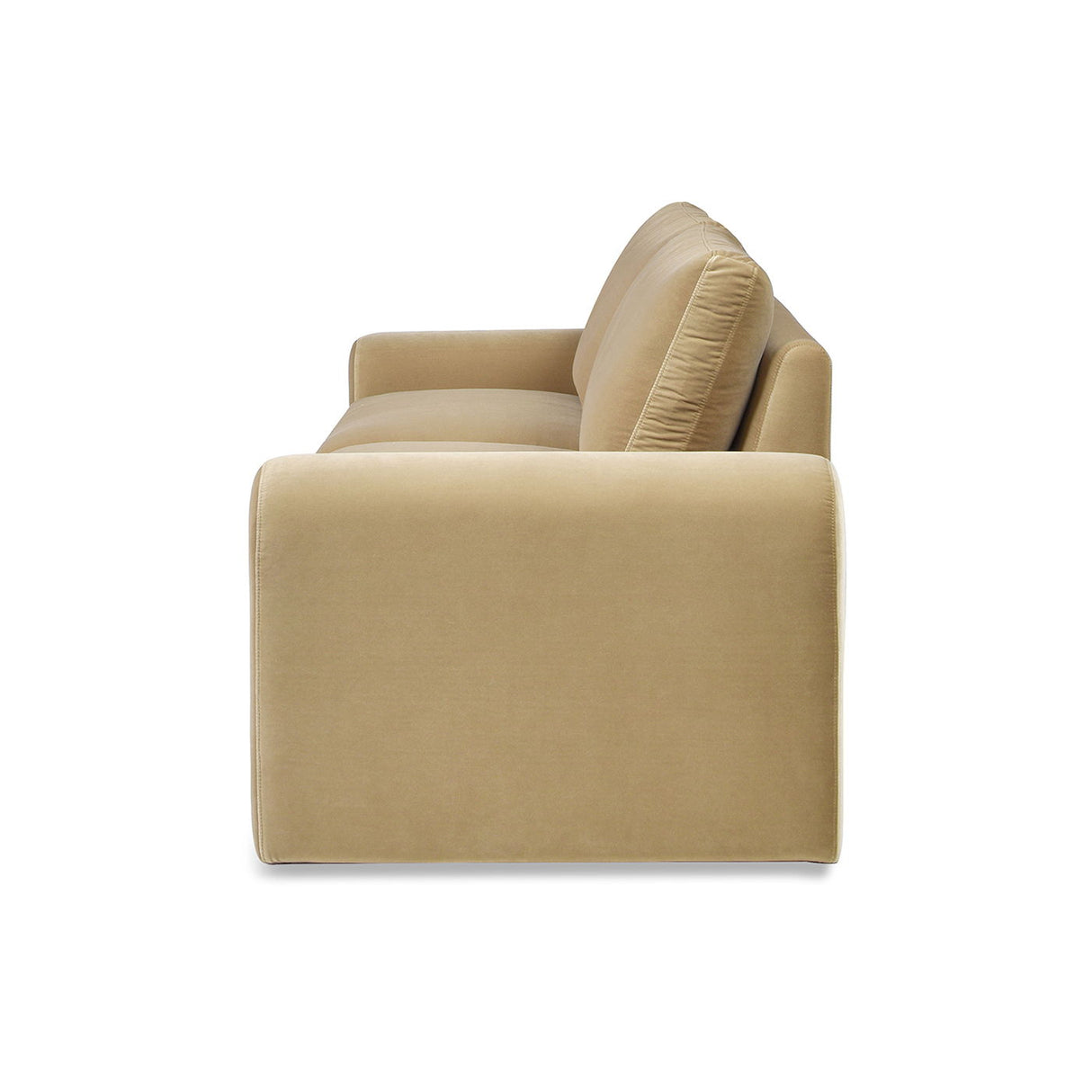 Mason - Arched Arm Sofa - Camel Brown Beige by Jennifer Taylor Home | Bel Furniture