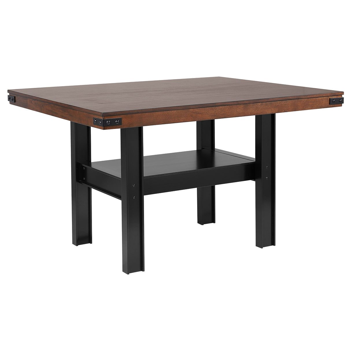 Patterson - Counter Height Dining Table - Mango Oak by CoasterEveryday | Bel Furniture