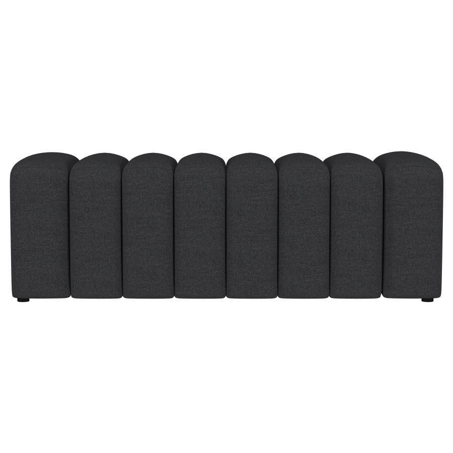 Summer - Fabric Upholstered Tufted Accent Bench by Coaster Fine Furniture | Bel Furniture