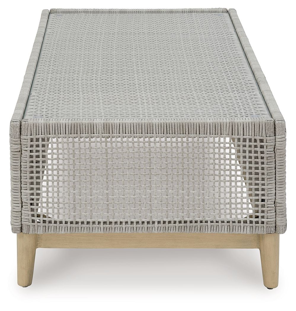 Seton Creek - Gray - Rectangular Cocktail Table by Signature Design by Ashley® | Bel Furniture