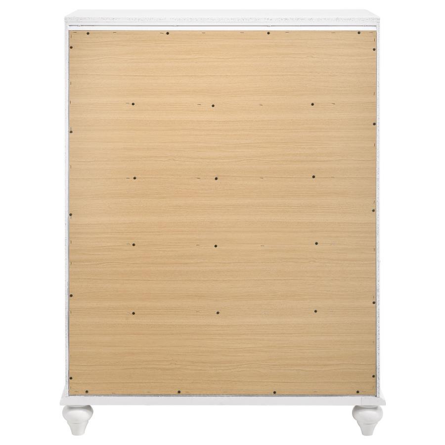 Barzini - 5-Drawer Bedroom Chest by CoasterEveryday | Bel Furniture