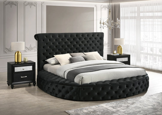 Brigitte Storage Bed Black