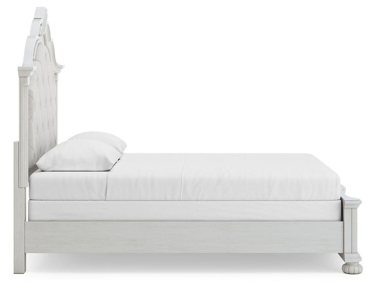 Montelaine - Upholstered Panel Bed by Benchcraft® | Bel Furniture