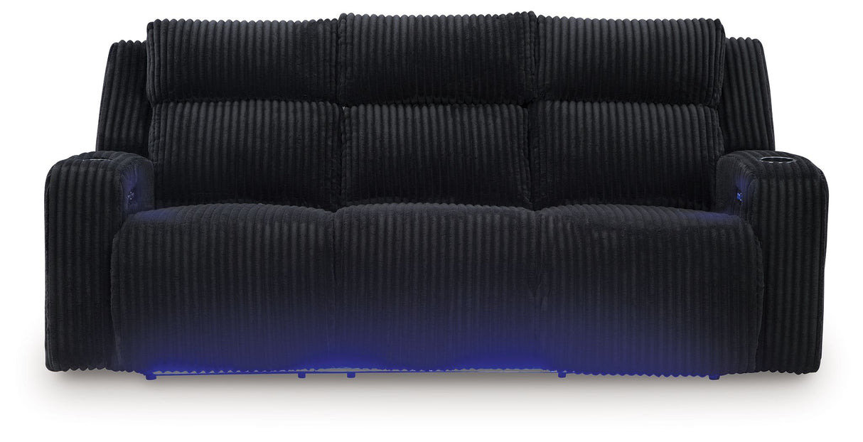 Forest Lake - Power Reclining Sofa With Adj Headrest by Signature Design by Ashley® | Bel Furniture