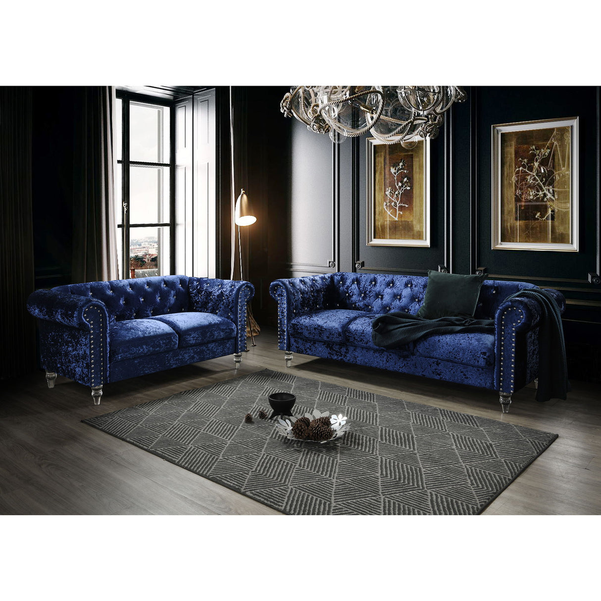 Anina - Sofa - Blue