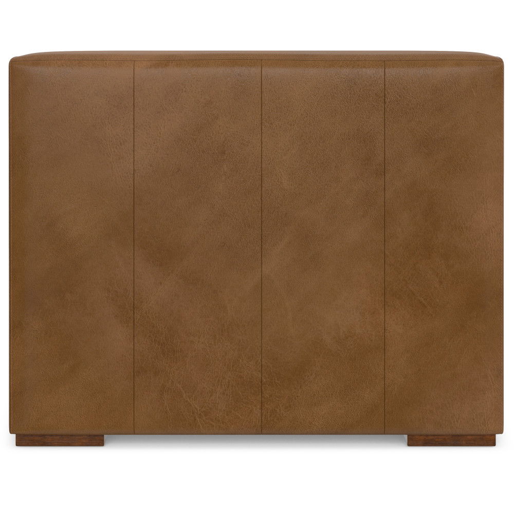 Rex - Center Sofa Module - Brown by Simpli-Home | Bel Furniture