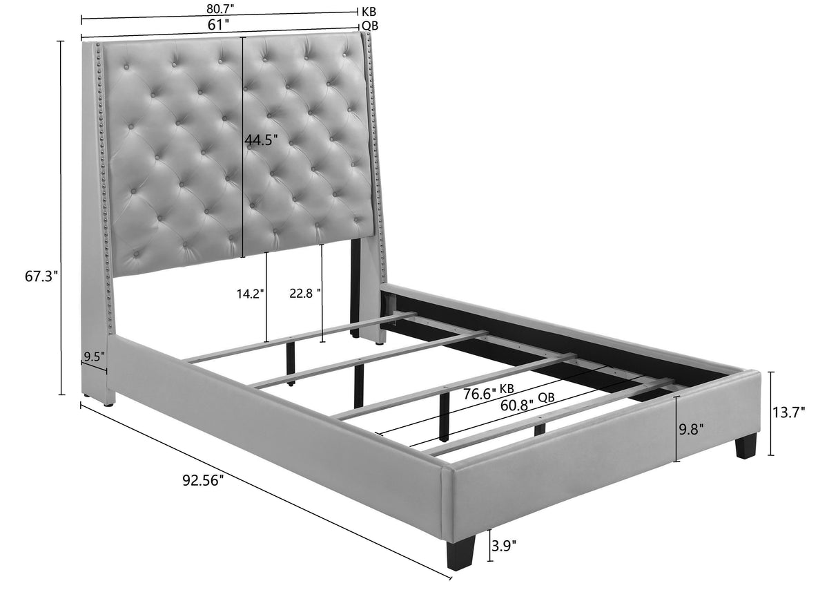 Chantilly - Upholstered Bed
