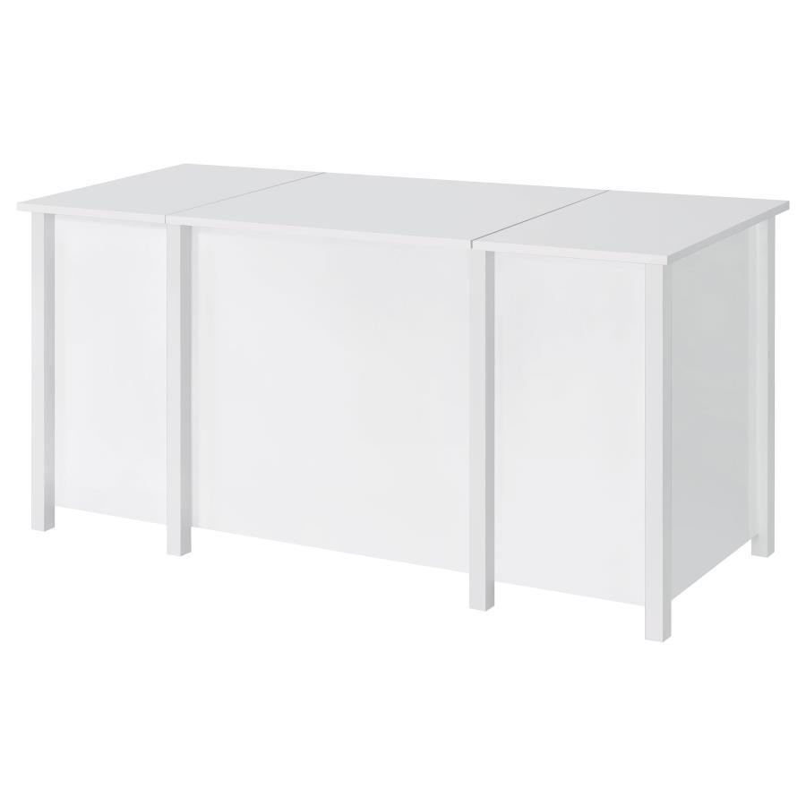 Dylan - 4-Drawer Lift Top Office Desk by CoasterEssence | Bel Furniture