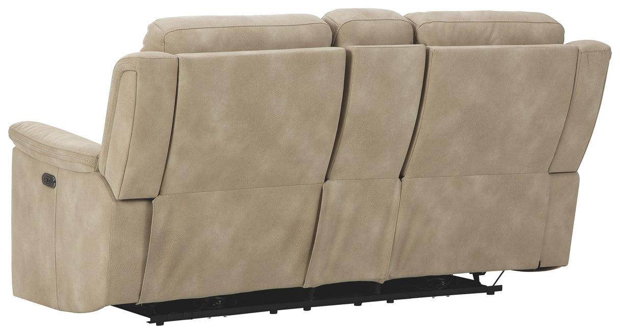 Next-Gen Durapella - Reclining Power Loveseat With Console by Signature Design by Ashley® | Bel Furniture