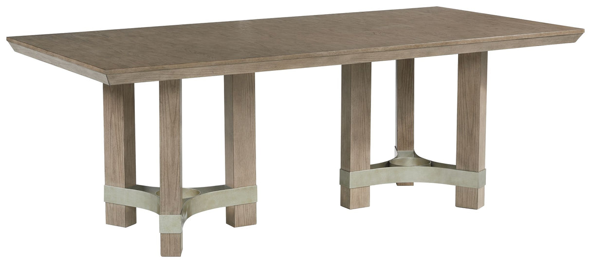 Chrestner - Gray - Rectangular Dining Room Table by Signature Design by Ashley® | Bel Furniture