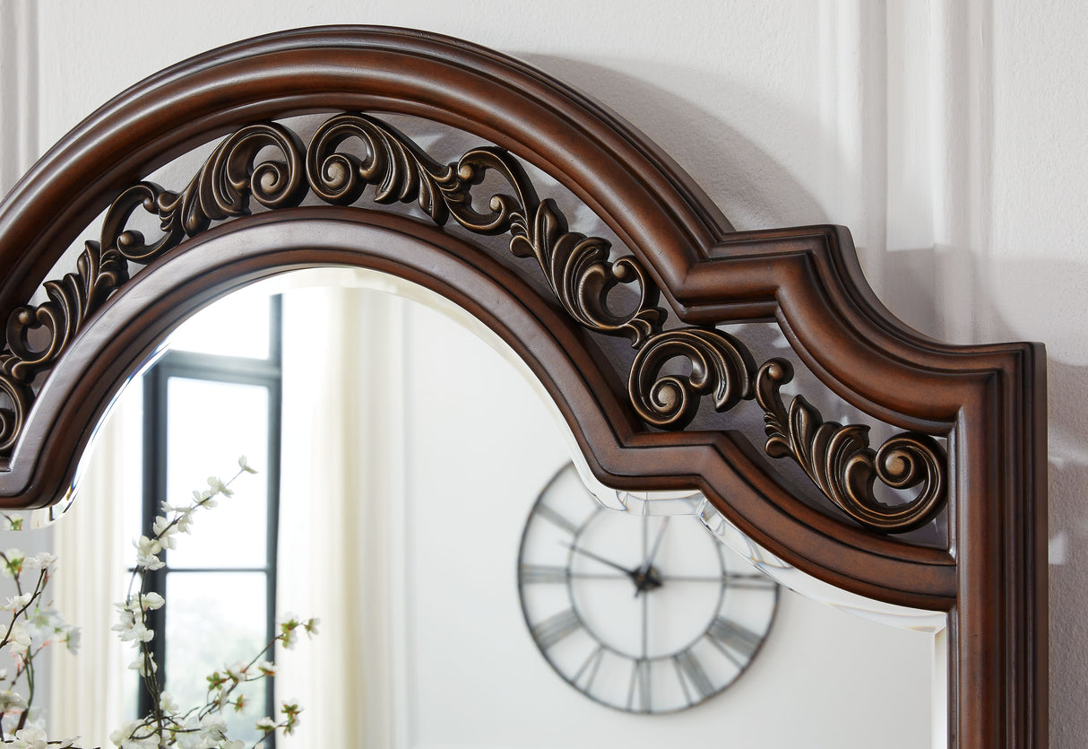 Lavinton - Brown - Dresser And Mirror by Signature Design by Ashley® | Bel Furniture