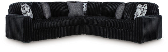 Midnight-Madness - 5 Piece Sectional